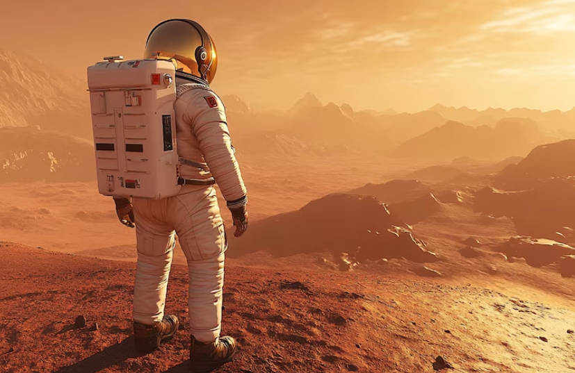 Utilización de bacterias biológicas para producir cemento en Marte, avanzando en la edificación de futuros asentamientos en el planeta rojo.