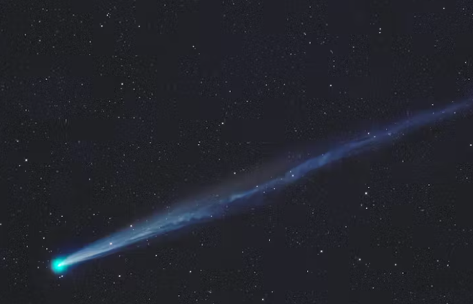 Dos cometas recientemente identificadas lucieron con intensidad al anochecer.