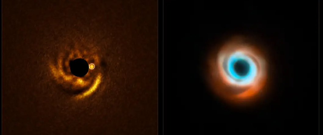 Científicos logran documentar con exactitud la creación de un planeta.