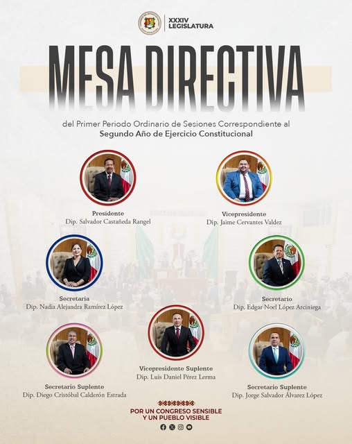 Una nueva mesa directiva conduce al Congreso.