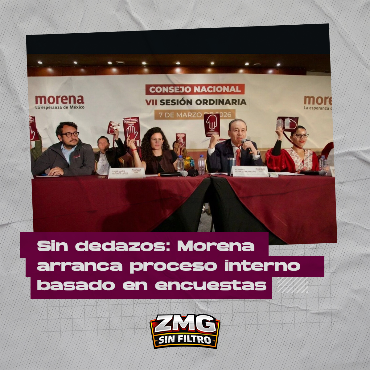 El partido gobernante se organiza internamente: Morena comienza su proceso con normas y encuestas claras