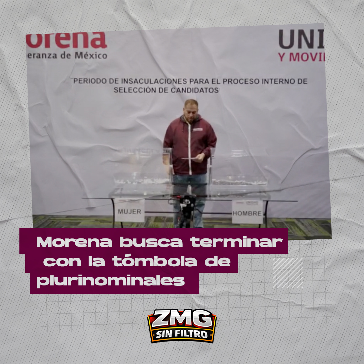 Morena promueve eliminar el “dedazo” en listas plurinominales