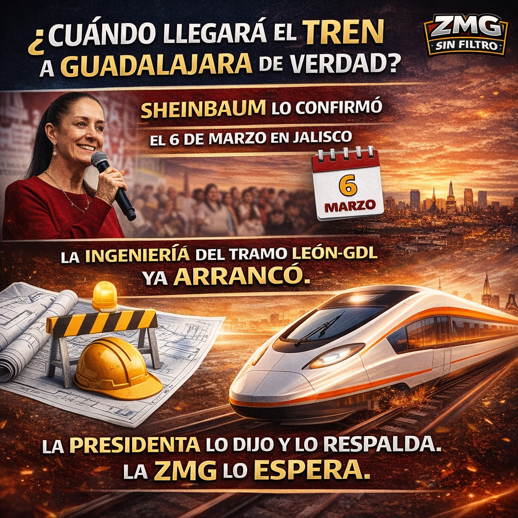 Progreso del tren México–Guadalajara: comienza ingeniería entre León y GDL