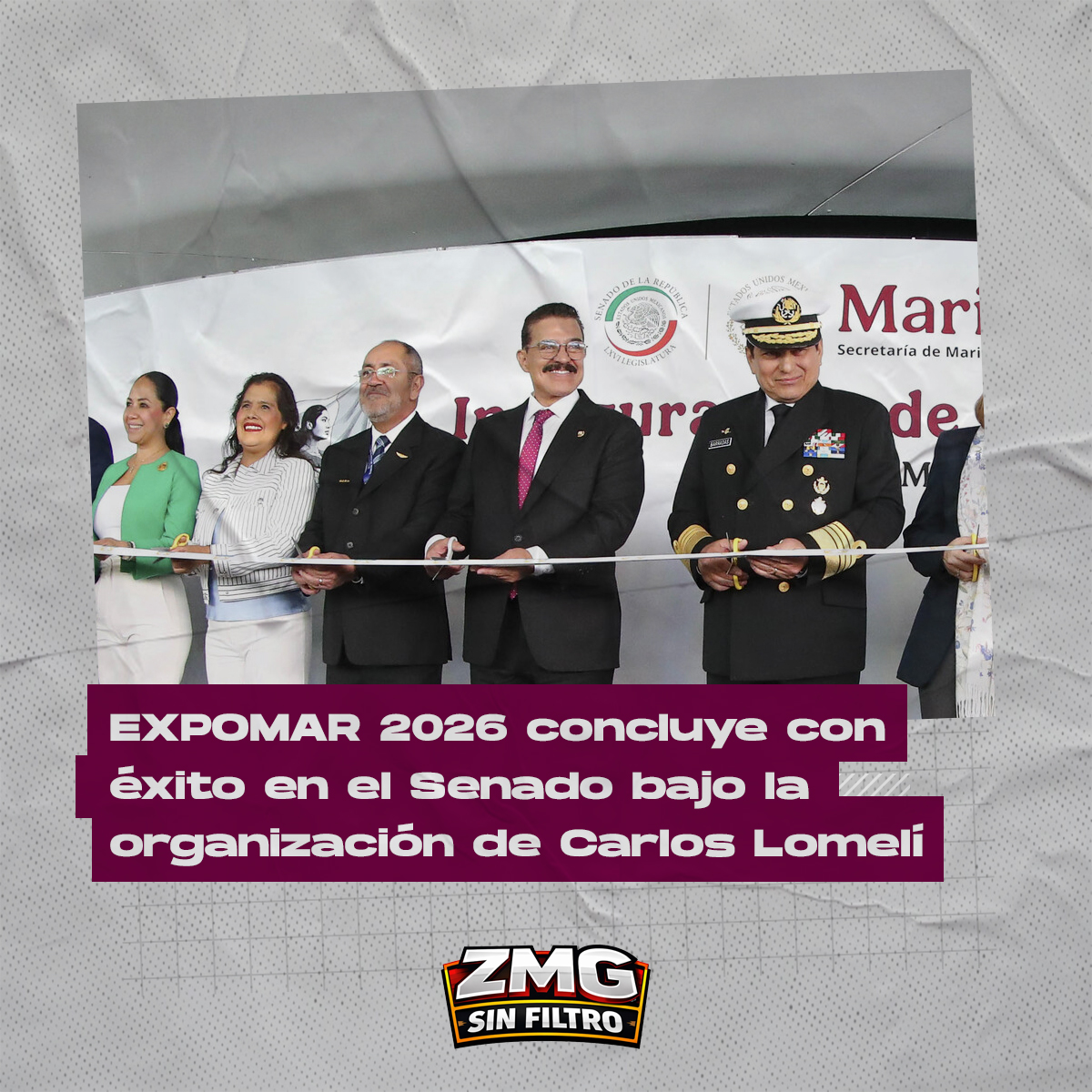 Cierra EXPOMAR 2026 en el Senado con agenda marítima y presencia de Jalisco