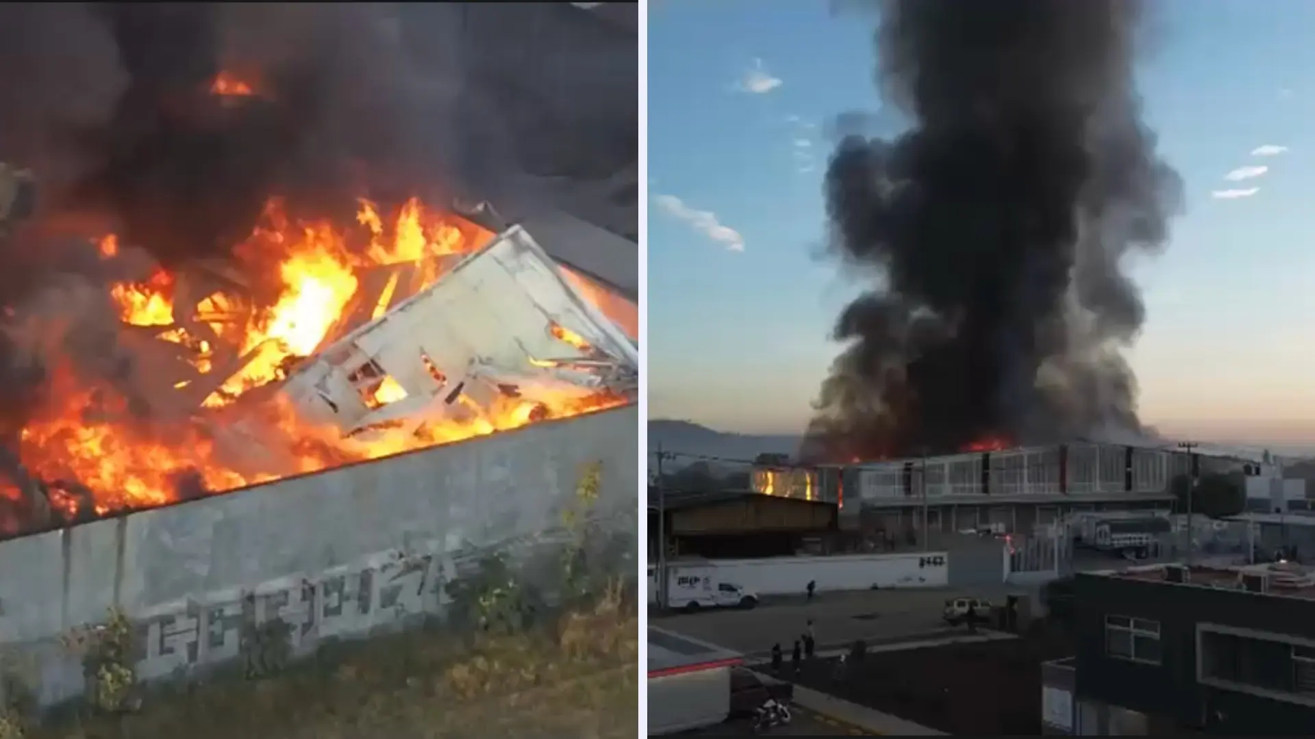 Humo de incendio en Tlaquepaque demerita aire en Guadalajara: consejos de Protección Civil para cuidarse