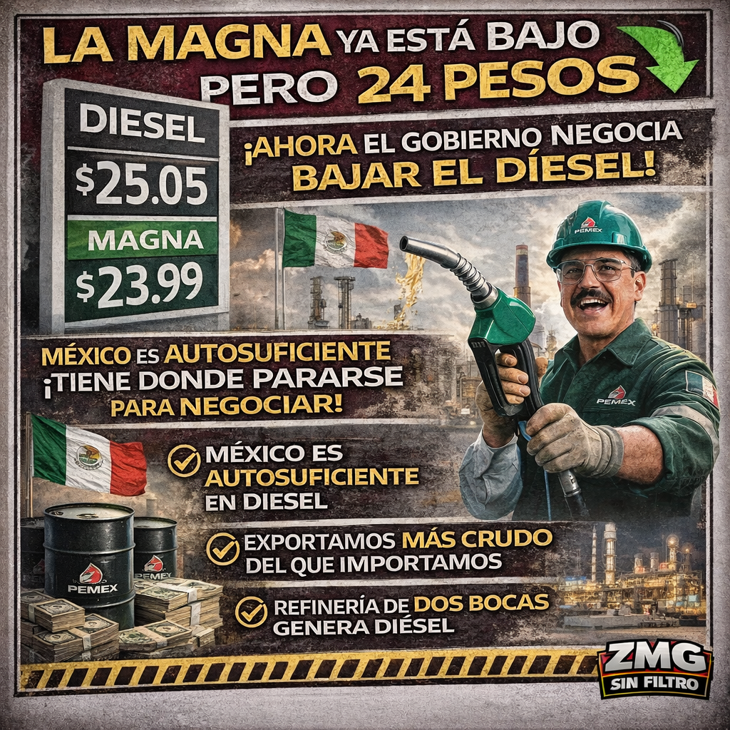 Gobierno negocia bajar el diesel – soberania energetica activa