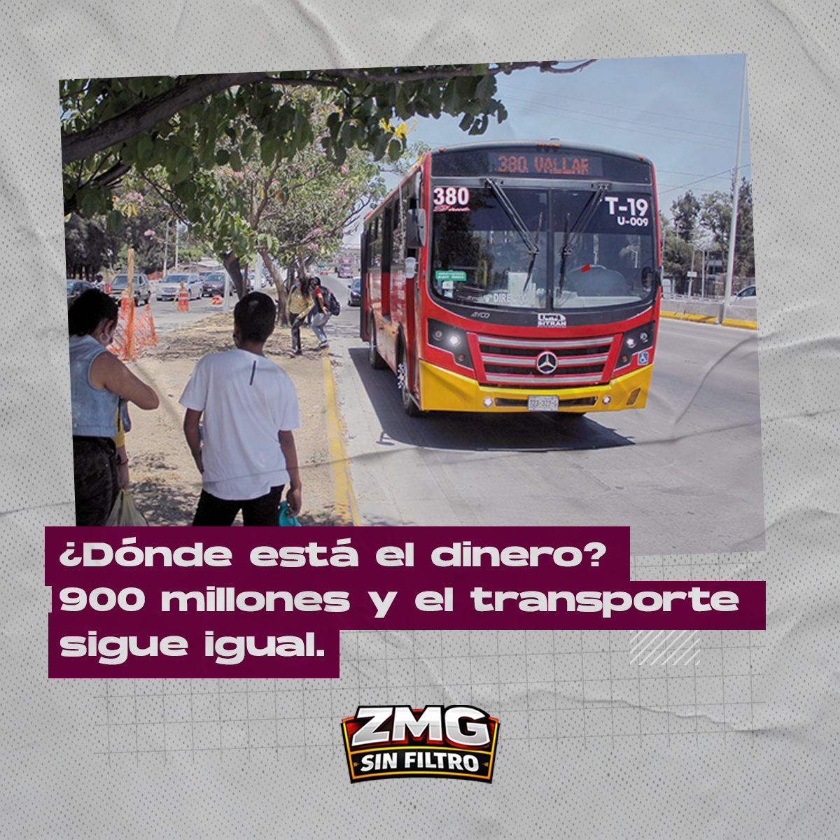 El subsidio al transporte no llegó al usuario – Morena exige rendición de cuentas