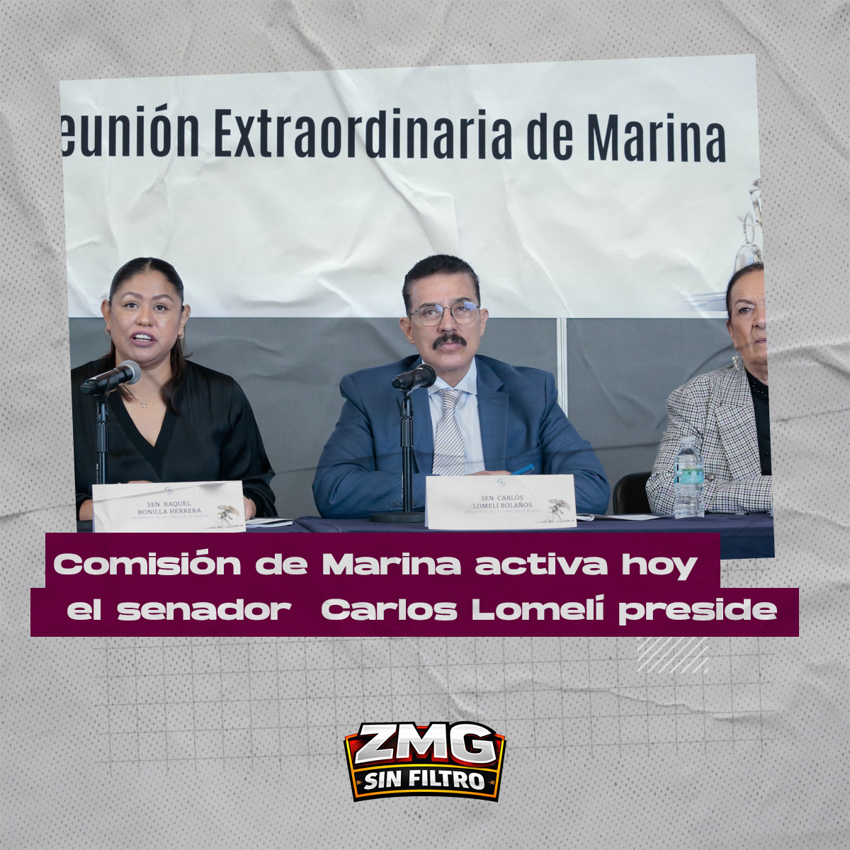 Comisión de Marina activa hoy – el senador preside