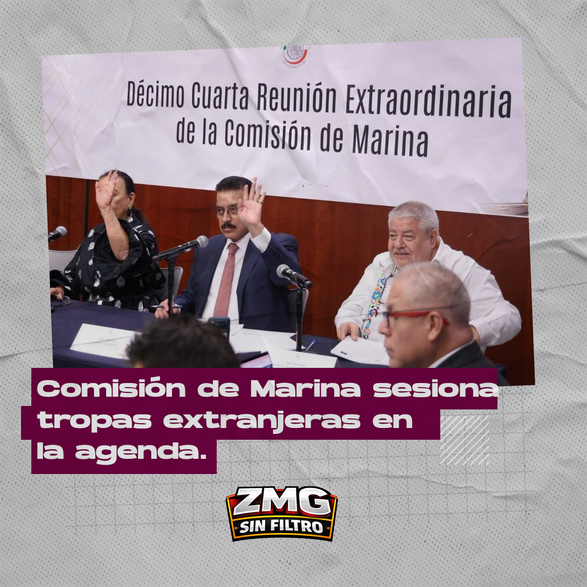 Comisión de Marina sesiona – tropas extranjeras en la agenda
