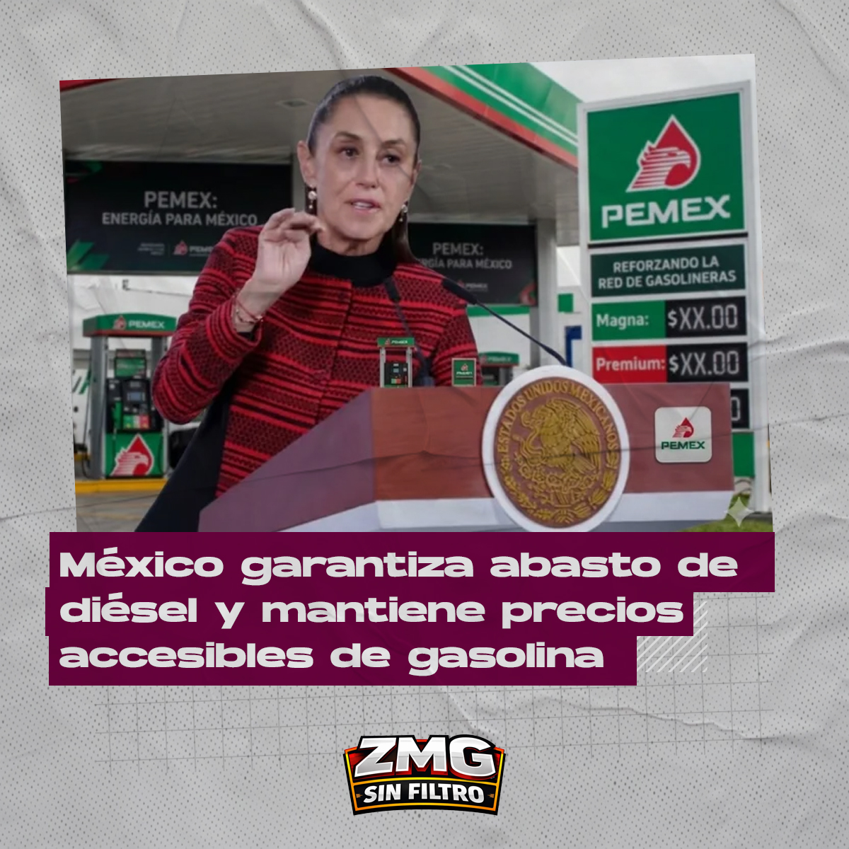 Mexico autosuficiente en diesel – gasolina bajo los 24 pesos