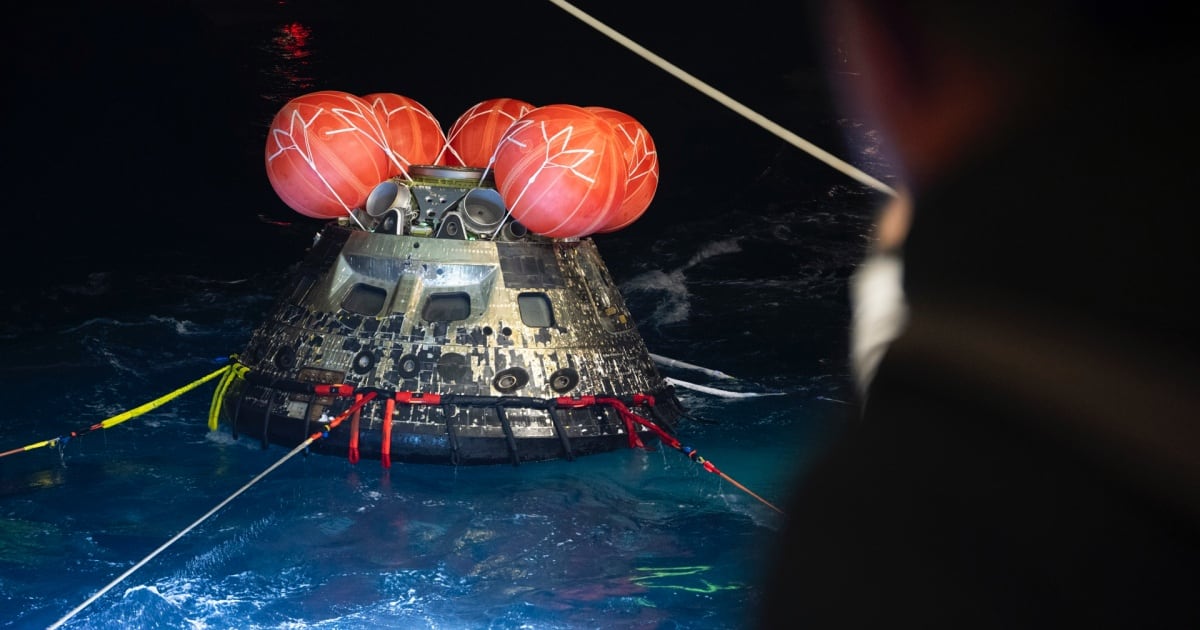 Astronautas de Artemis II regresan a Tierra y elogian cápsula Orión tras sobrevolar la Luna