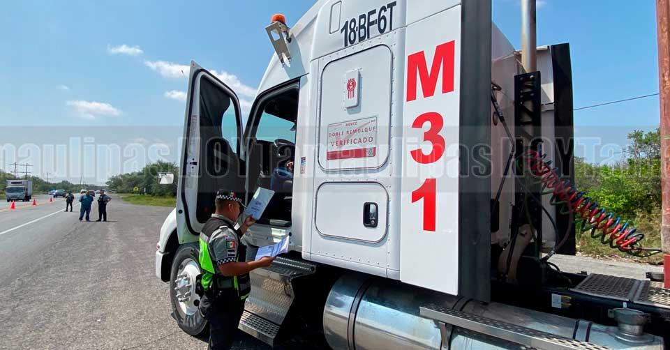 Despliega Guardia Nacional operativos en carreteras de Tamaulipas; decomisan 35 mil armas en 14 años