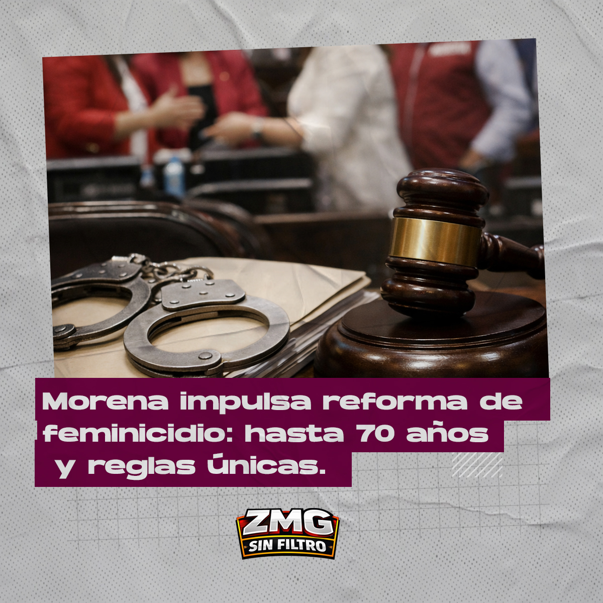 Morena legisla para las mujeres – feminicidio en comisiones