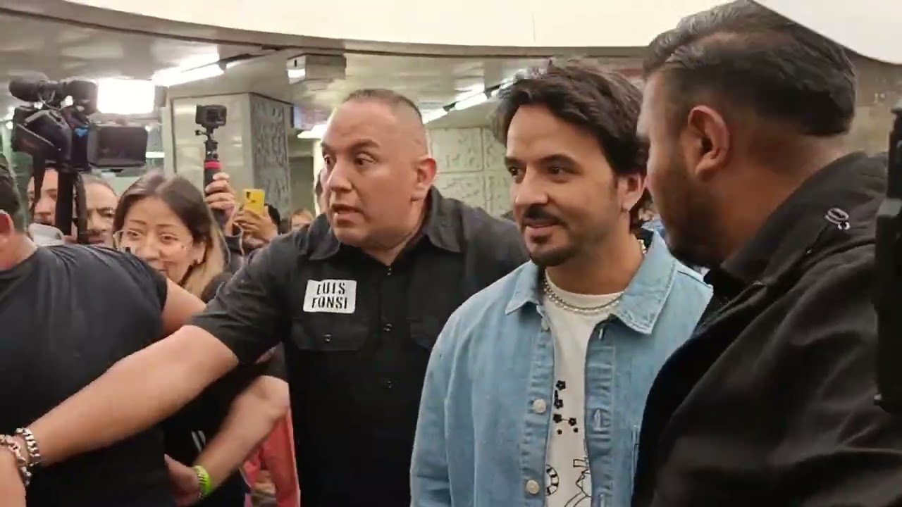 ¡Despacito por la Línea 2! Luis Fonsi sorprende a pasajeros y arma la fiesta en el Metro de la CDMX