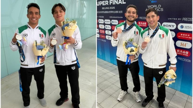 México brilla en China: Cosecha de tres medallas en el arranque de la Superfinal de Clavados