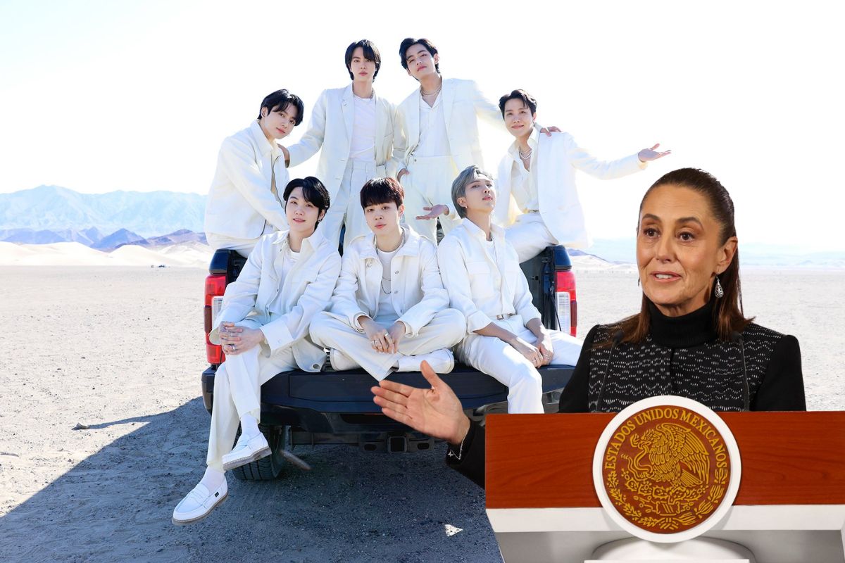 Diplomacia y Pop: Gran expectativa por la reunión de BTS con la presidenta Claudia Sheinbaum