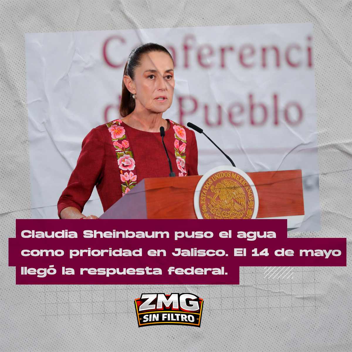 Sheinbaum — Convicción aplicada