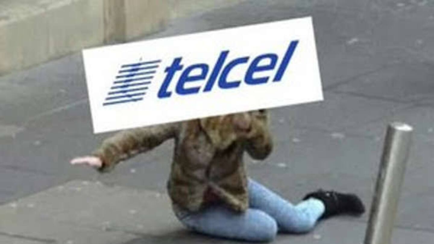 Domingo de desconexión: Reportan caída masiva de la red de Telcel en México