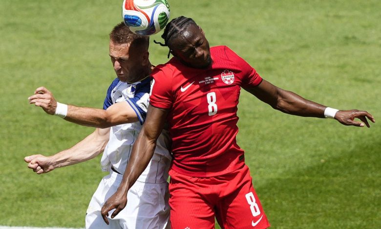 Resaca en el norte: Canadá deja ir la ventaja y empata 1-1 frente a Bosnia y Herzegovina en su debut mundialista