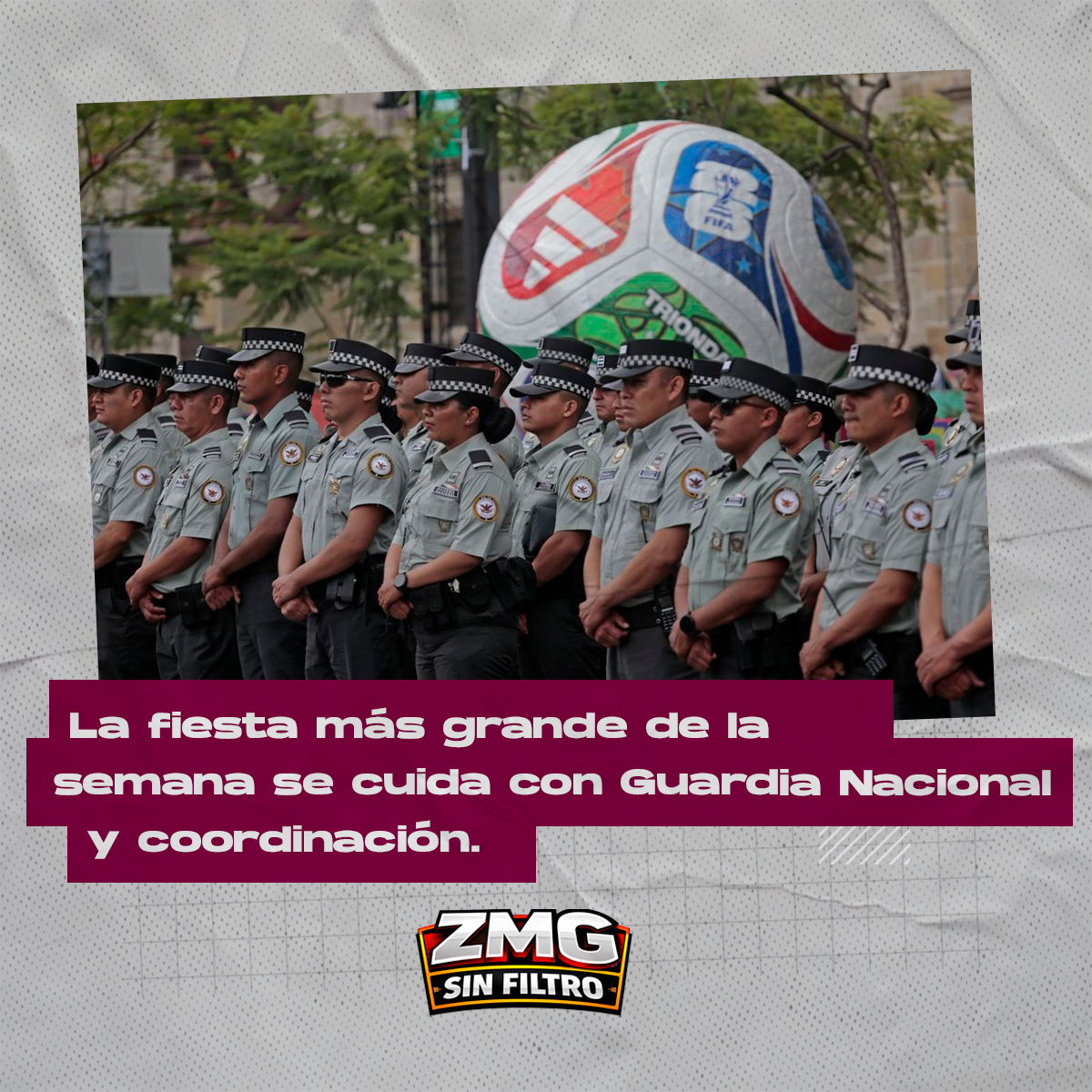 La fiesta más grande de la semana se cuida con operativo