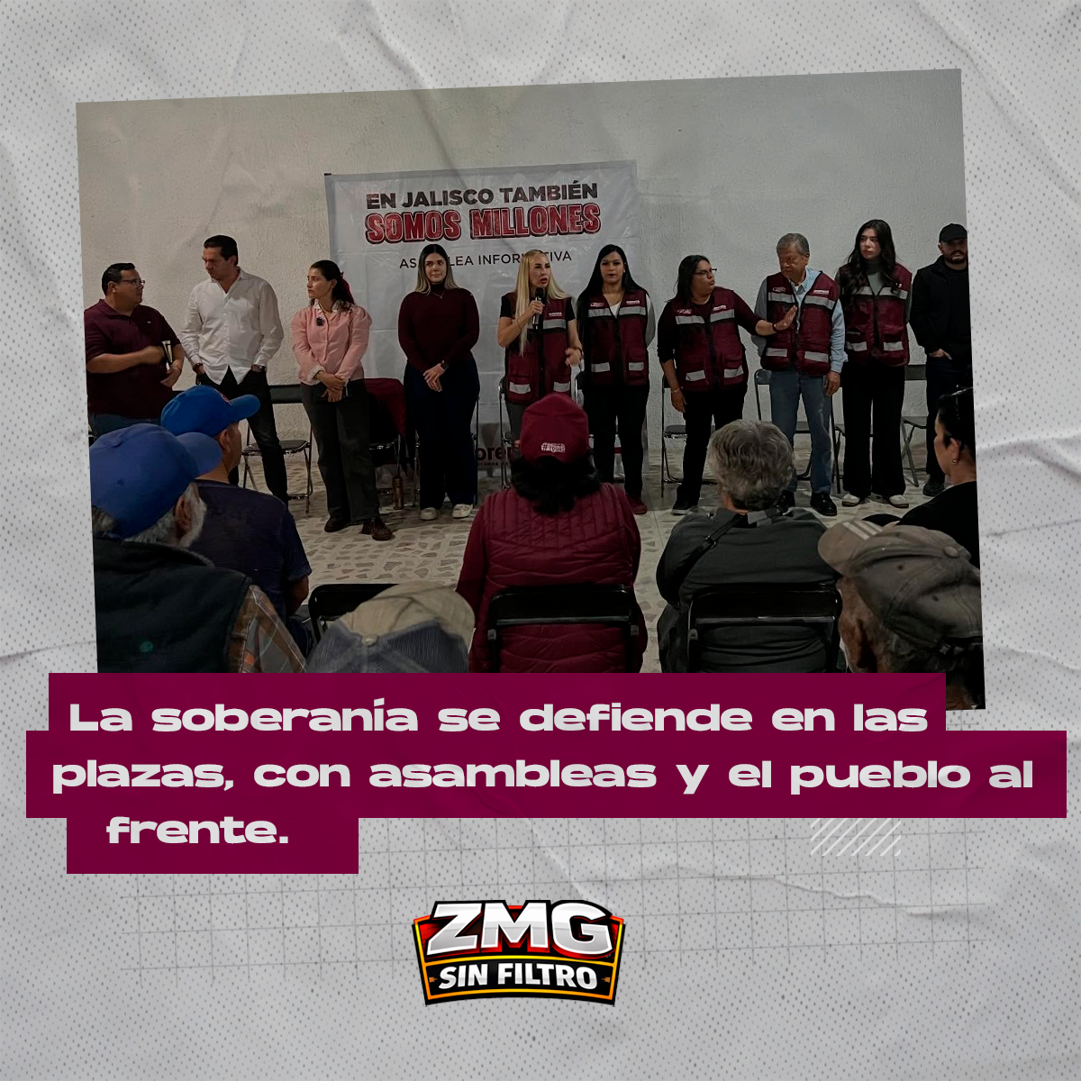 La soberanía no se firma en un salón