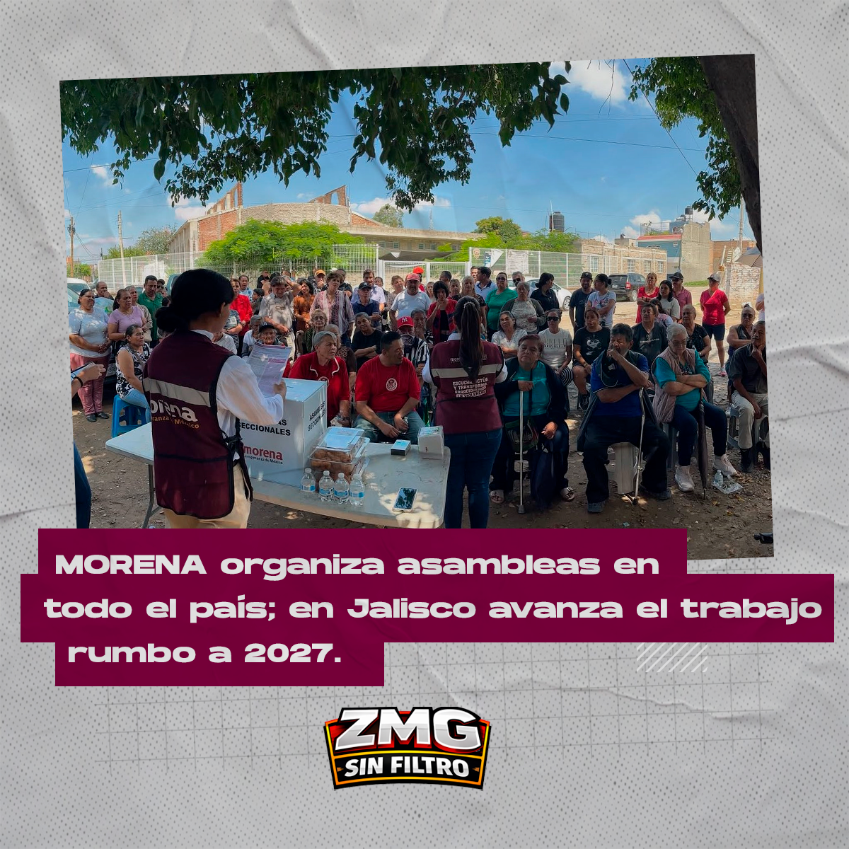 Dato: asambleas MORENA