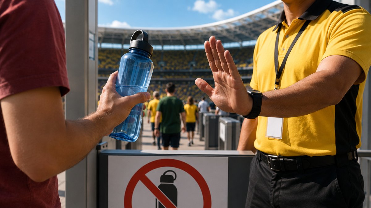 Tarjeta roja de la afición: FIFA prohíbe termos reutilizables en los estadios del Mundial
