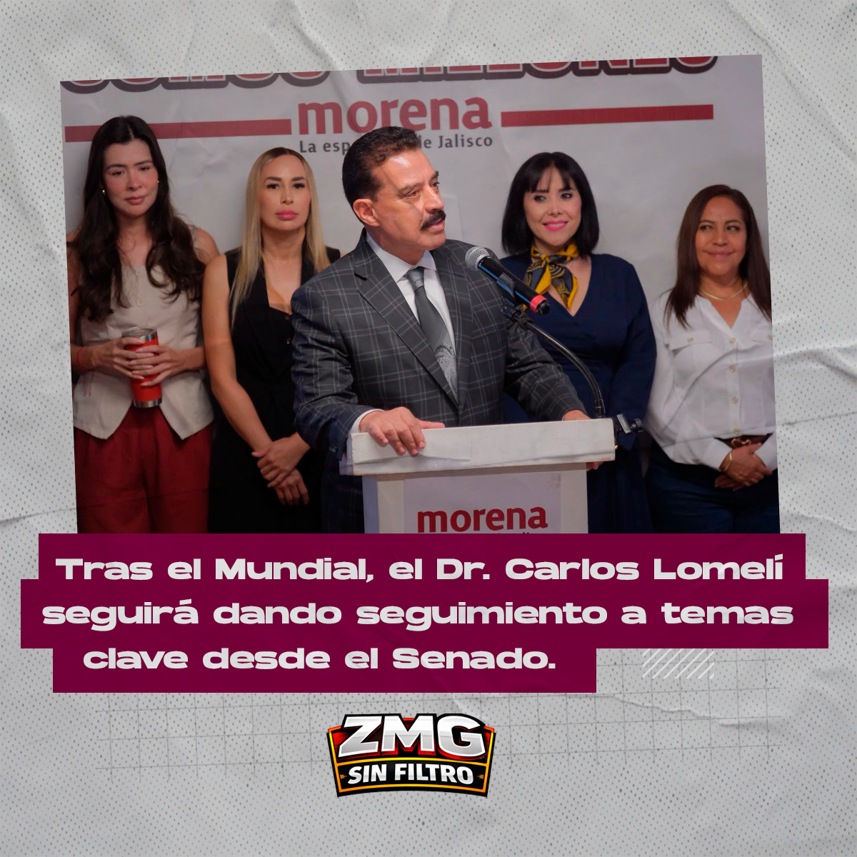 El partido pasó: el senador vuelve a las colonias y a la agenda