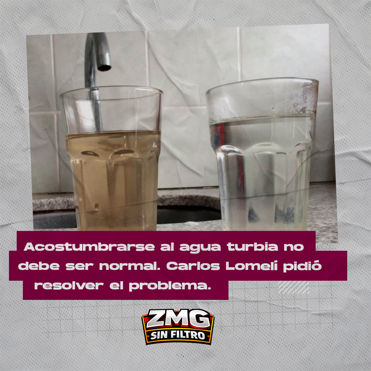 No debería ser normal vivir así