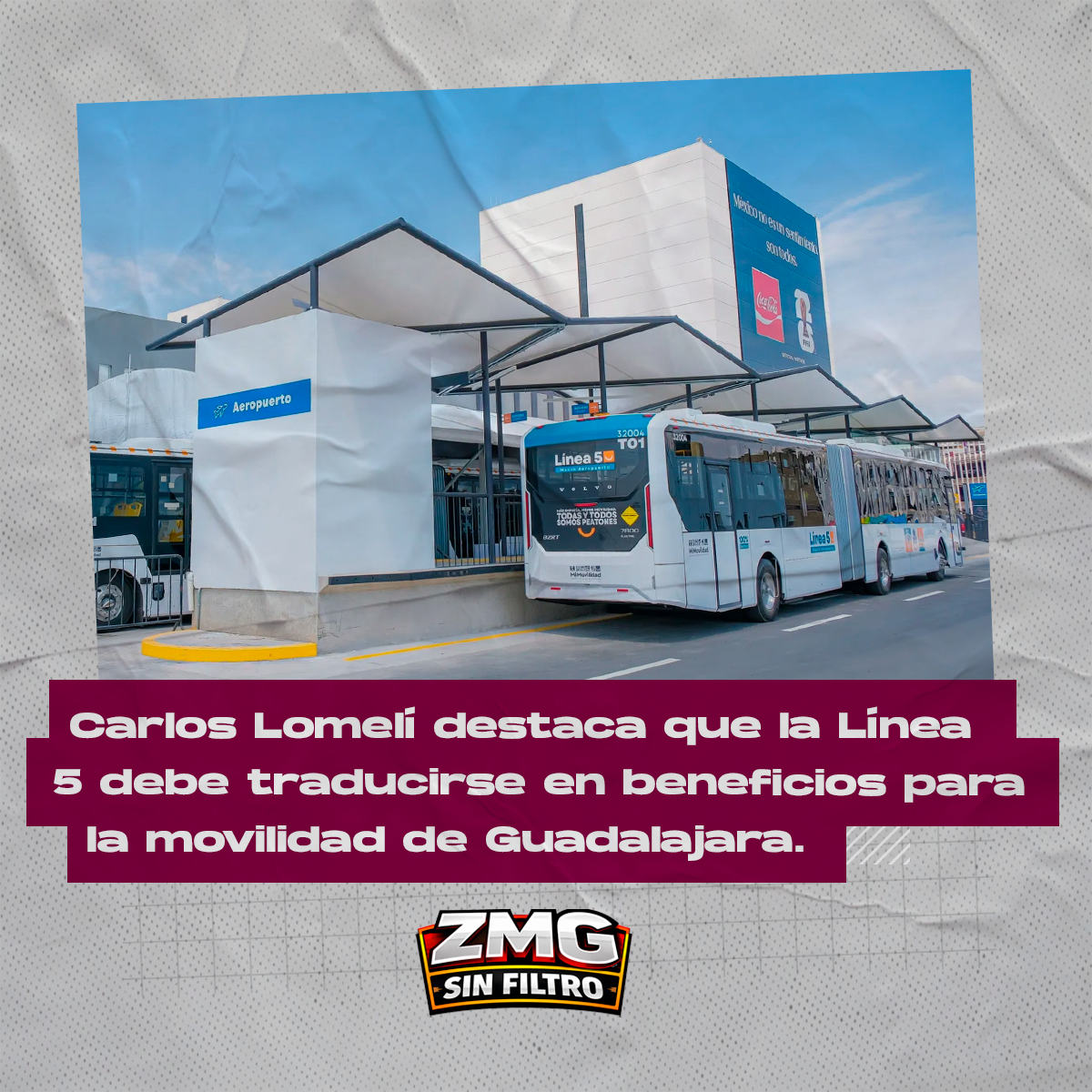 Movilidad que debe servir, no solo anunciarse