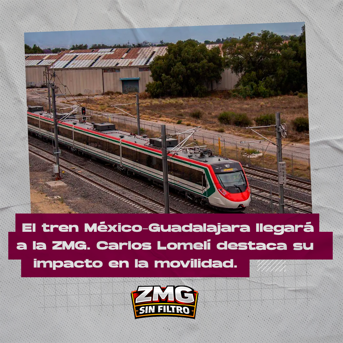 El tren no debe quedarse en trazo