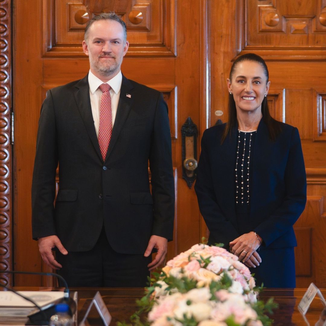 ¡Diálogo clave en Palacio Nacional! Sheinbaum y Jamieson Greer avanzan en la revisión del T-MEC tras tensiones arancelarias