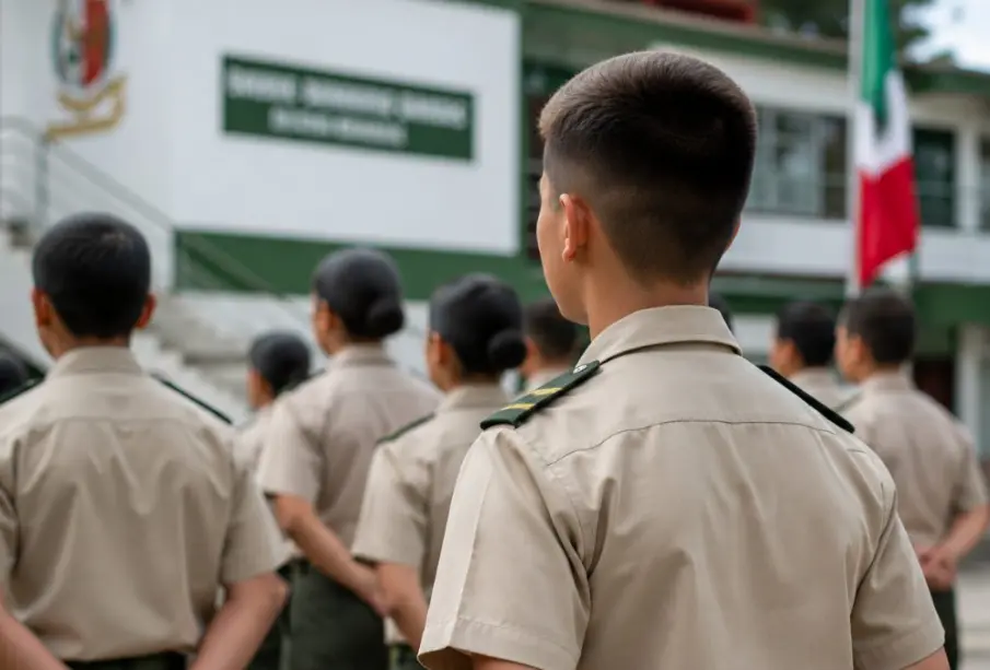 SEP y autoridades federales revisarán el modelo de escuelas militarizadas en México