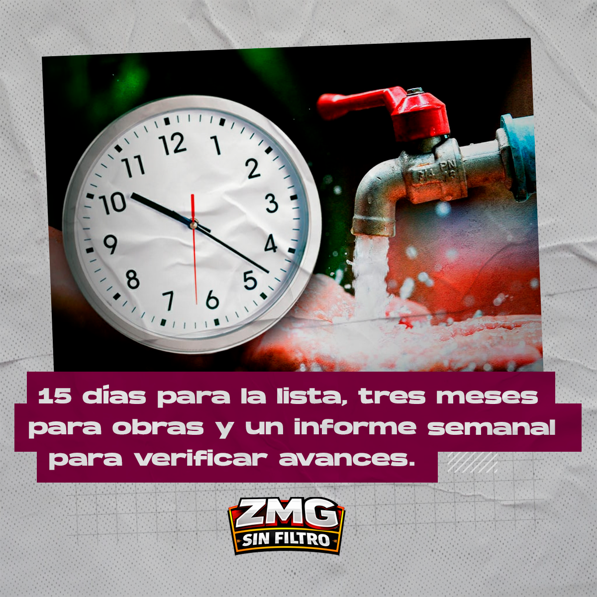 Seguimiento continuo a los compromisos y plazos establecidos en la ZMG