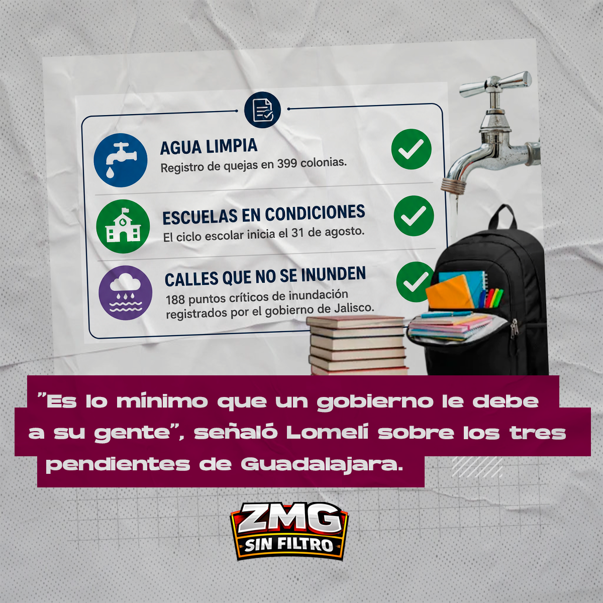 Lo mínimo: el pendiente y por dónde sale
